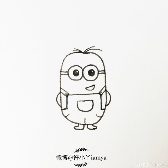 【许小丫】小丫简笔画--小黄人